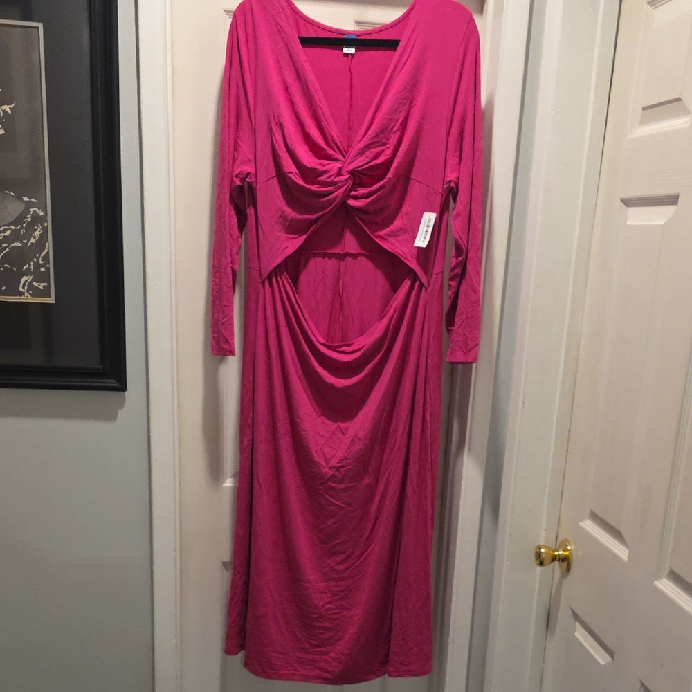 Old Navy Fuchsia Dress